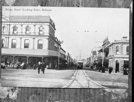 Bridge St (Looking East), Ballarat - copy print