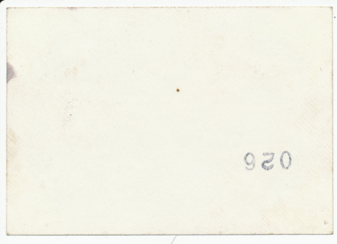 rear of print