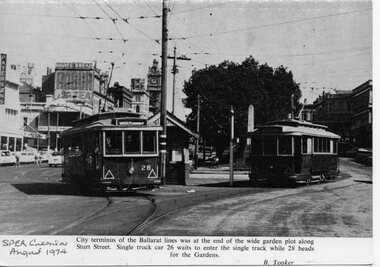 Photograph - Illustration/s, Grenville St. and Sturt St. Ballarat