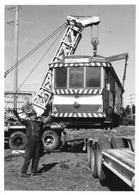 Photograph, The Courier Ballarat, "Last Ballarat tram goes to Maryborough", 16/3/1973