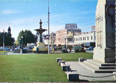 Postcard, Nucolorvue postcards - Bendigo