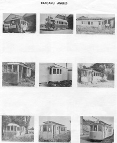 Photograph - Illustration/s, Wanganui NZ and Australian trams, late 1960's