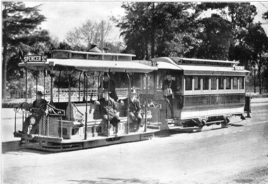 Photograph - Illustration/s, Melbourne cable tram No. 1