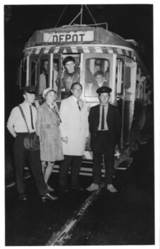 "Goodbye to the last tram"
