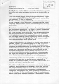 Document - Letter/s, Lloyd Jenkins, Apr. 1999