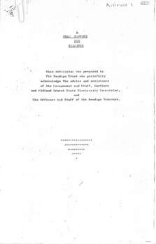 Tram Service for tourists - submision by the Bendigo Trust - Appendix 1.