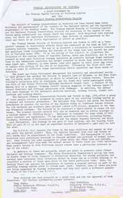 Newsletter, Ballarat Tramway Preservation Society(BTPS) and  Tramway Museum Society of Victoria, "Tramcar Preservation in Victoria"  - Joint Statement - BTPS and TMSV, Dec. 1971