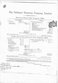 Document - Photocopies, Public Records Office of Victoria, BTCo Financial Reports, 1994