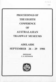 Eighth COTMA - Sept 1986- Proceeding