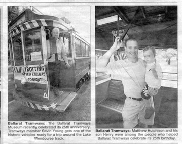 Newspaper, The Courier Ballarat, Celebrating 25th anniversary, 7/01/2000 12:00:00 AM