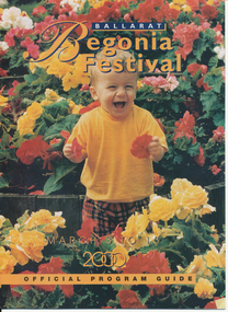 Memorabilia - Event Materials, The Courier Ballarat, "Ballarat Begonia Festival - Official Program Guide", 31/03/2000 12:00:00 AM