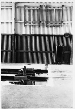 Set of five photos of SECV Depot wheel grinder.