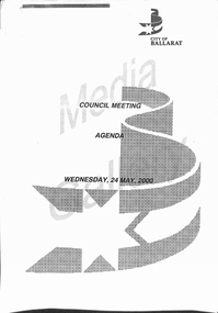 Document - Report, City of Ballaarat, "Ballarat City Tram Study", May. 2000