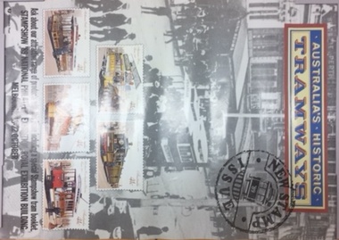 Poster, Australia Post, "Australia's Historic Tramways", 1989