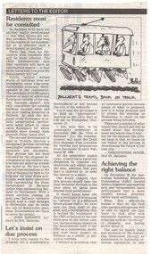 Newspaper, The Courier Ballarat, "Ballarat trams back on track", 12/12/1995 12:00:00 AM