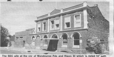 Newspaper, The Courier Ballarat, "SEC offers historic property for sale", 20/02/1993 12:00:00 AM