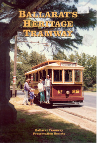 Book, W.F.Scott, "Ballarat's Heritage Tramway", 1993