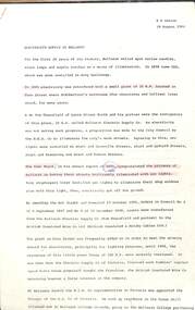 Document - Report, A. D. Senior, "Electricity Supply in Ballarat', Aug. 1984