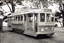 A vintage tram celebrating the Ballarat "Gold Centenary" from 1851-1951, with "DEPOT RIPON ST" displayed on its destination board.