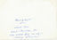 Notes on rear of print