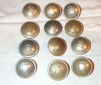 Uniform - Coat Button/s, Stokes & Sons and  Melbourne