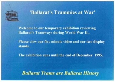 Memorabilia - Exhibition Material, Warren Doubleday, 27/05/2001 12:00:00 AM