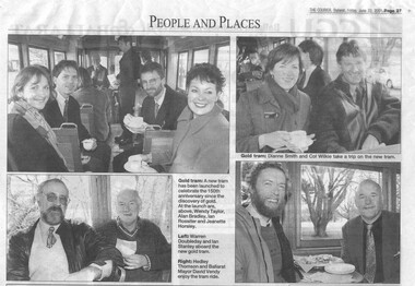 Newspaper, The Courier Ballarat, "People and Places", 22/06/2001 12:00:00 AM