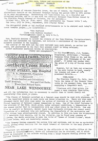 Document - Photocopies, Alan Bradley, "One Man Farebox cars, tokens and statistics of the Ballarat Tramways", 18/07/2001 12:00:00 AM