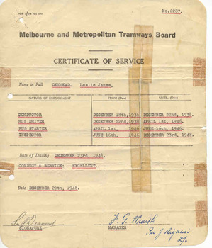 "Certificate of Service"