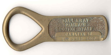 Functional Object - Section Staff, Electric Supply Co. of Vic (ESCo), "Carlton St - Car Shed Loop"