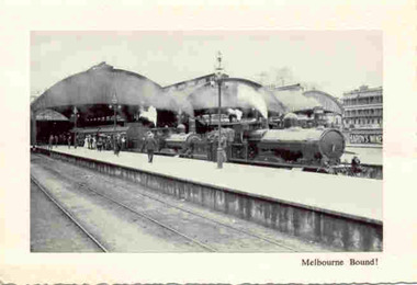 Ephemera - Christmas Card, Australian Railway Historical Society (ARHS)