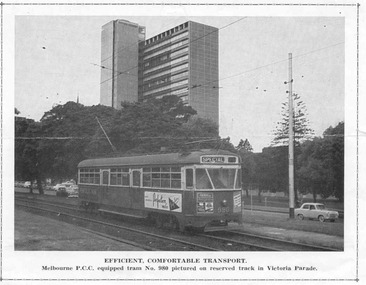 Photograph - Illustration/s, PCC 980 Victoria Parade