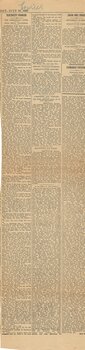 Newspaper item " Electricity Problem"