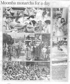Newspaper, Suzanne Carbone and  Wayne Taylor, "Connies return as Moomba monarchs for a day", 11/03/2002 12:00:00 AM