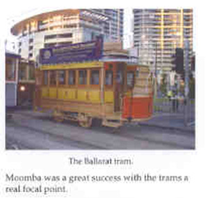 Memorabilia - Event Materials, Arts Project Vic, Melbourne Moomba Trams on Parade, 1/04/2002 12:00:00 AM