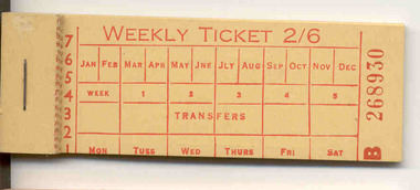 Block of SECV 2/6 weekly tickets