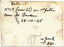 Notes on rear of print.