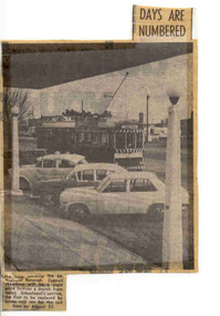 Newspaper, The Courier Ballarat, "Days are numbered", 22/07/1971 12:00:00 AM