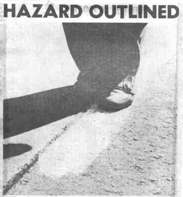 Newspaper, The Courier Ballarat, "Hazard outlined", 29/02/1972 12:00:00 AM