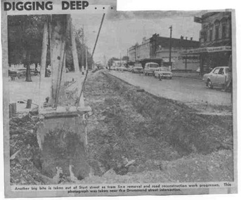 Newspaper, The Courier Ballarat, "Digging deep", 23/03/1972 12:00:00 AM