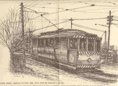 Drawing - Illustration/s, Andrew Foy, drawing of Ballarat 17, 1972
