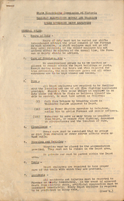 Document - Photocopy, Alan Bradley, SEC "Rules Governing Depot Employees", c1980