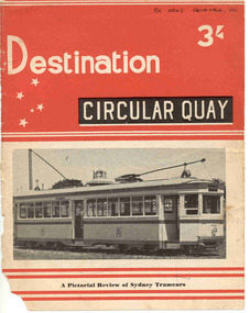 Book, Jack Richardson, "Destination Circular Quay", 1958