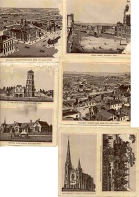 Postcard - Folder set, Set of nine Black and white postcards, from drawings