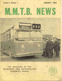 Magazine, K. V. Newmann and  MMTB Public Relations Officer, "MMTB News", 1964