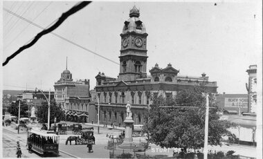 Postcard, Kodak, ESCo crossbench tram No. 19
