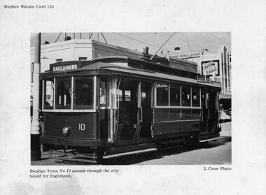 Photograph - Illustration/s, Stephen Watson, Bendigo tram 10