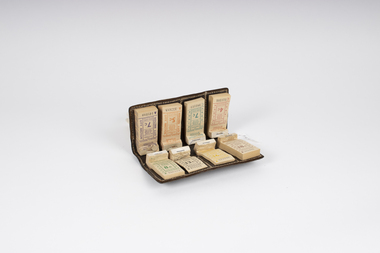 Ticket Wallet with 8 blocks of tickets - Open