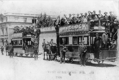 Visit of Melbourne Pressmen to Ballarat 