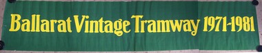Poster, Ballarat Tramway Preservation Society (BTPS), "Ballarat Vintage Tramway 1971 - 1981", Sep. 1981